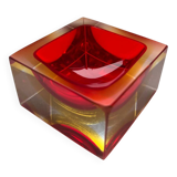 Sommerso empty pocket by seguso murano