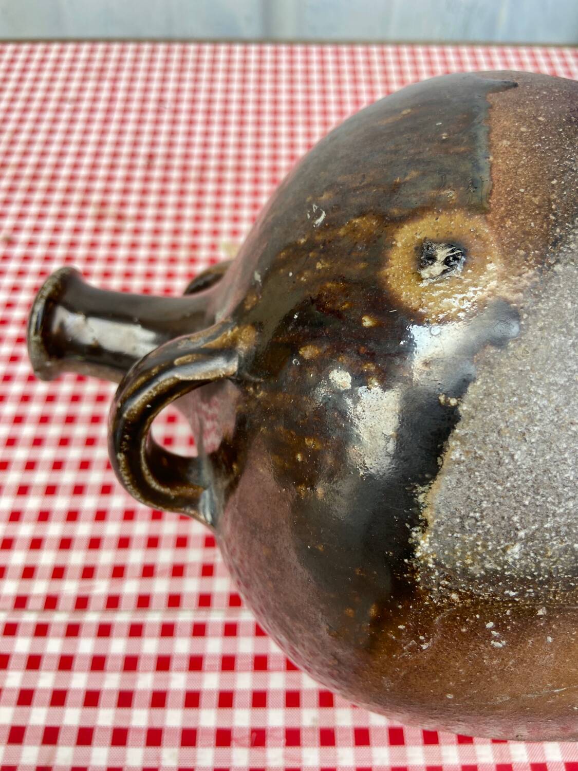 Ancient glazed pottery