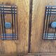 Art deco small cabinet with marble top