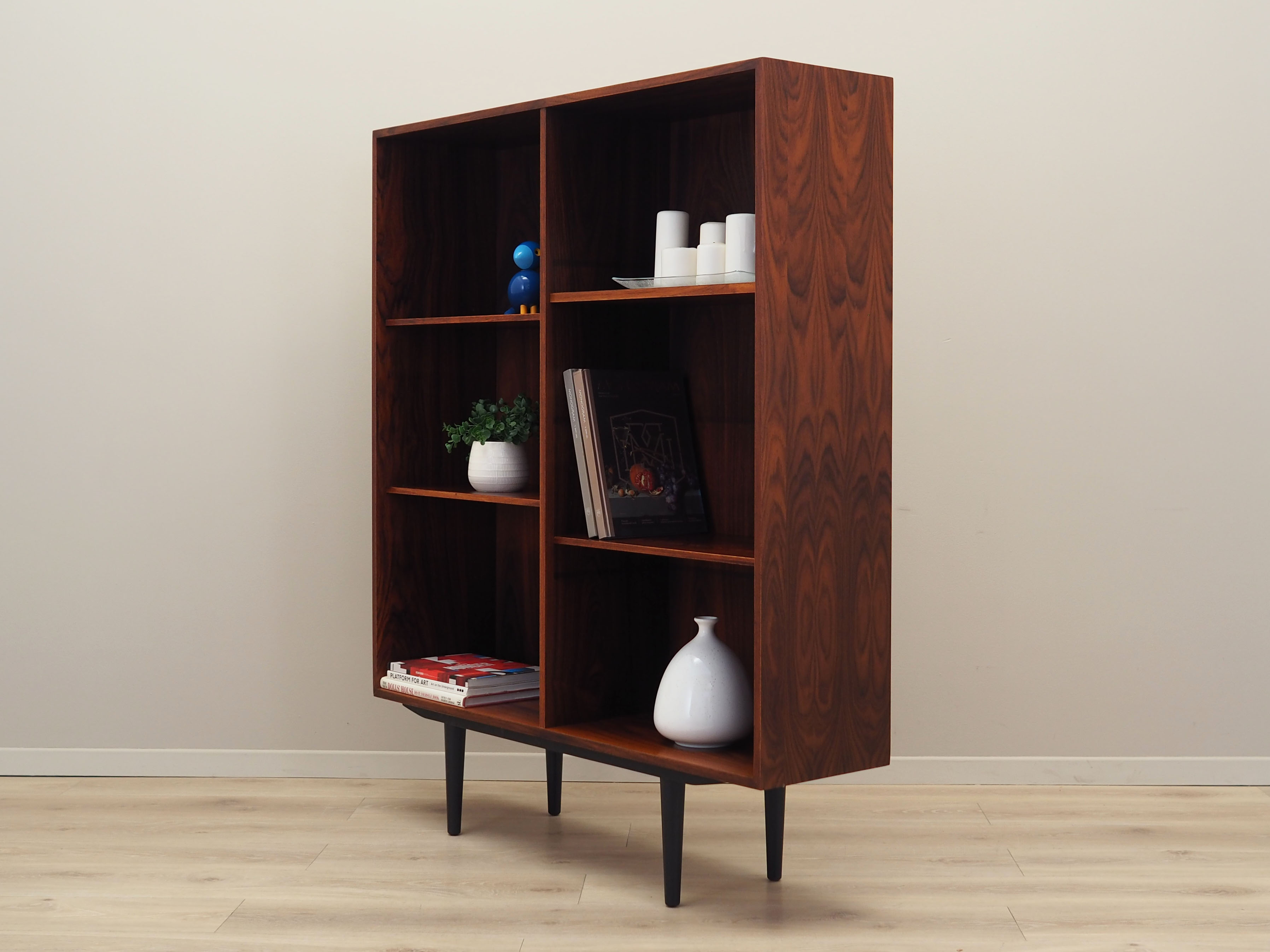 Bibliothèque en palissandre, design danois, années 1970, designer: Ib Kofod Larsen