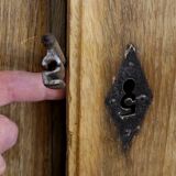 Paire de porte en bois du 18 eme siecle