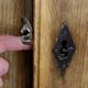 Paire de porte en bois du 18 eme siecle