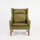 Fredrik Kayser, Wingback Armchair, Model 965h For Vatne Møbler. C.1960