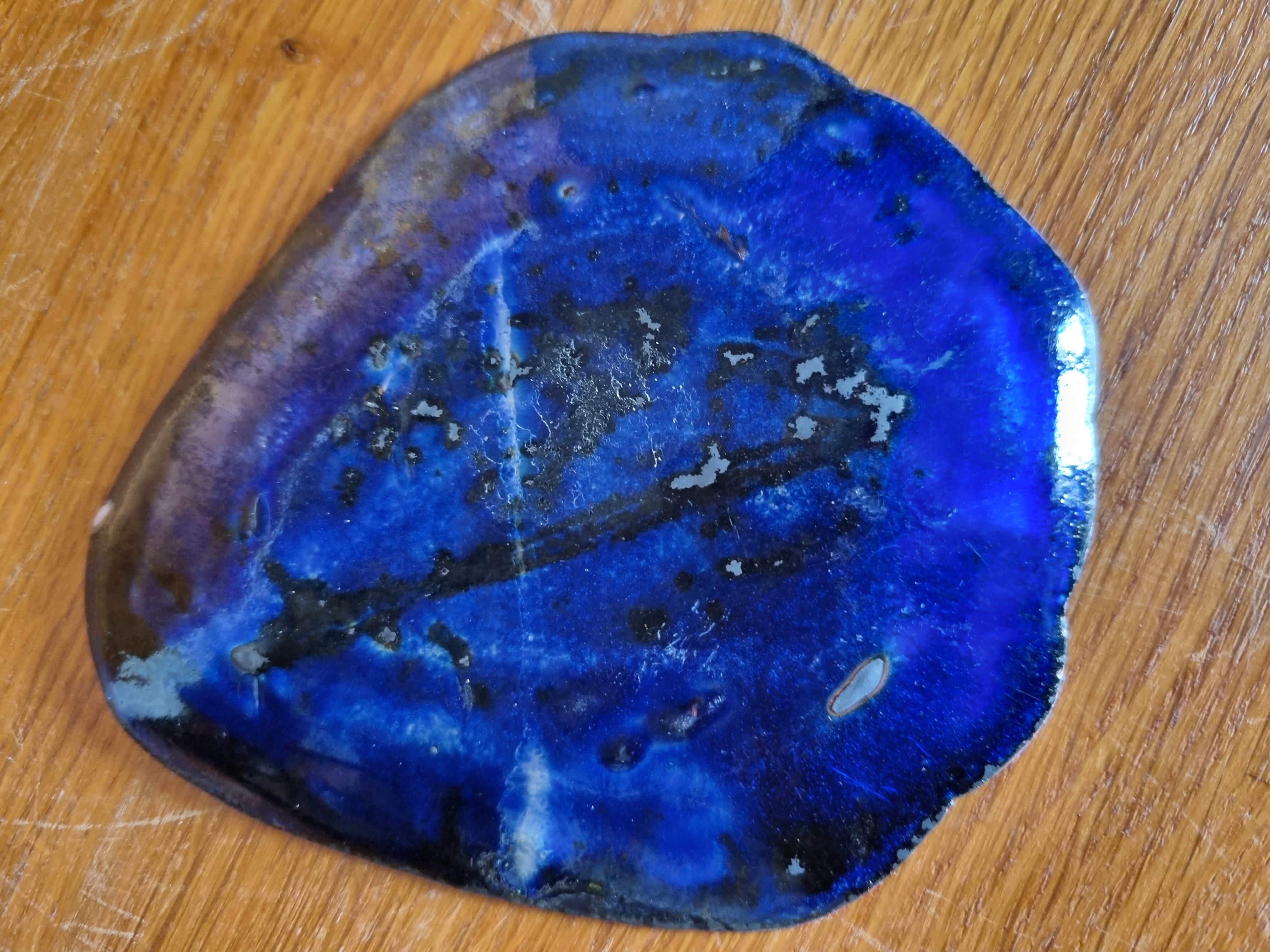 Limoges enamel pocket cup