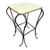plant stand console plant stand side table Formica and metal