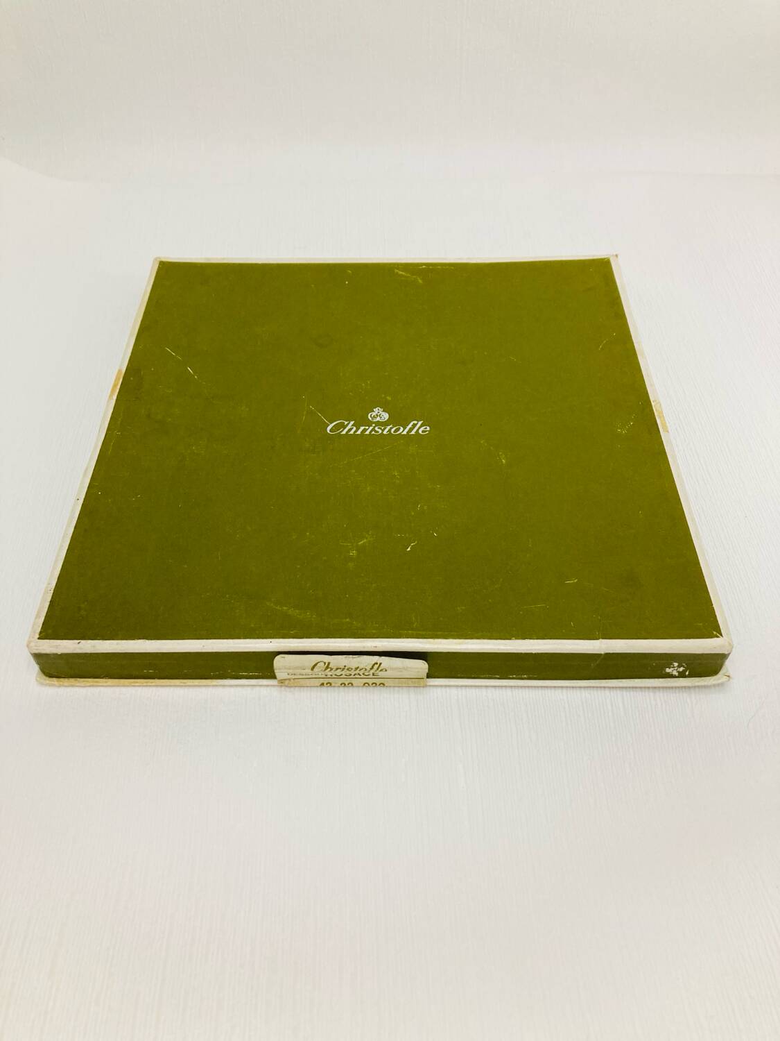 Christofle "Rosace" silver-plated trivet - With gold box