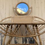 Anne bamboo dressing table vintage, 1960s