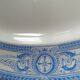 Large white: blue dish. French Anglo Company.