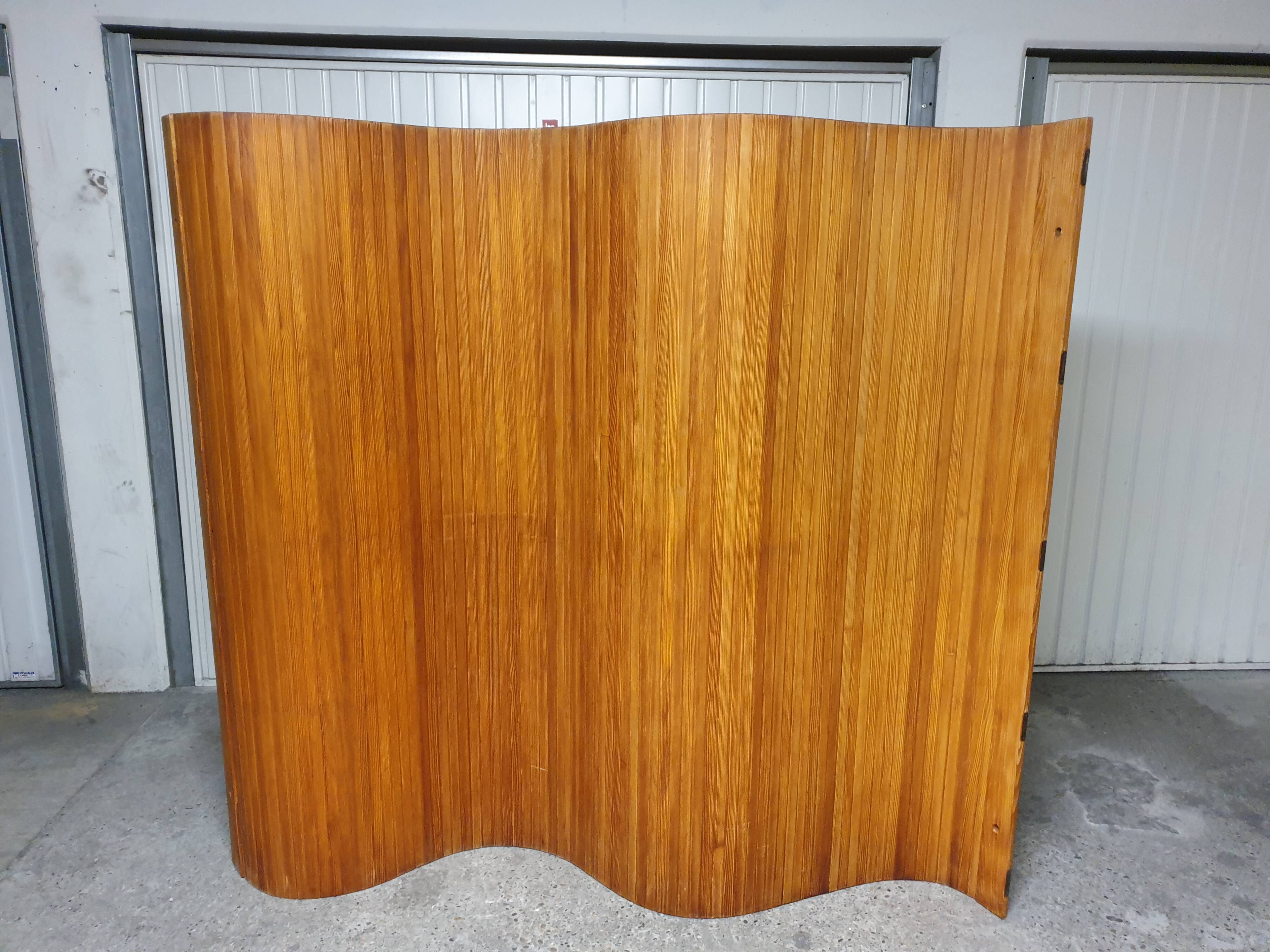 Art-deco boat screen Pitchpin 1940