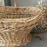 Old wicker basket
