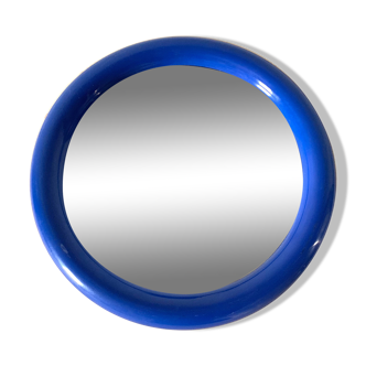 Vintage blue mirror