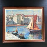 Tableau port de pêche du sud