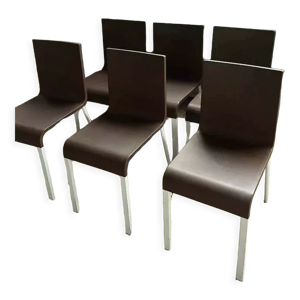 suite de 6 chaises design
