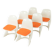 Chaises Casalino par Alexander Begge pour Casala, années 1970, ensemble de 6
