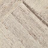 Beige & Brown Kilim Runner Rug, 95x257Cm