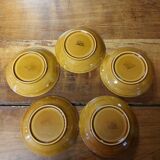 Set of five cups
