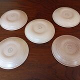 5 assiettes à tapas Salins