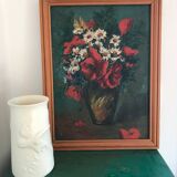 Old scale oil painting