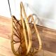 60s bamboo magazine rack