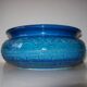 Aldo Londi coupe for Bitossi in "Rimini Blue" ceramic from the 1960s.