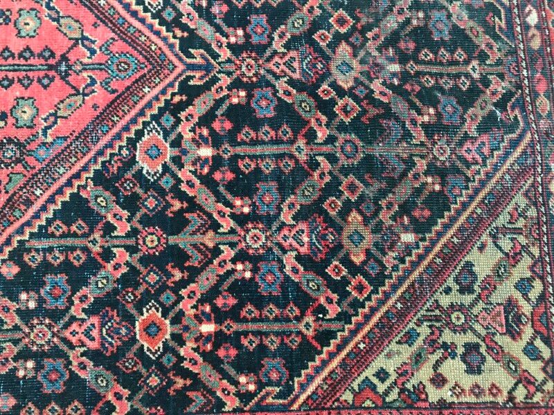Former carpet Persian Mahal done hand 130 X 203 CM