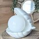 Lampe coquillage vintage