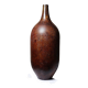 Large decorative metal vase/potiche in a minimalist vintage design