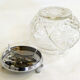 Sugar bowl with integrated clamp
