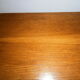 Rattan and wood desk