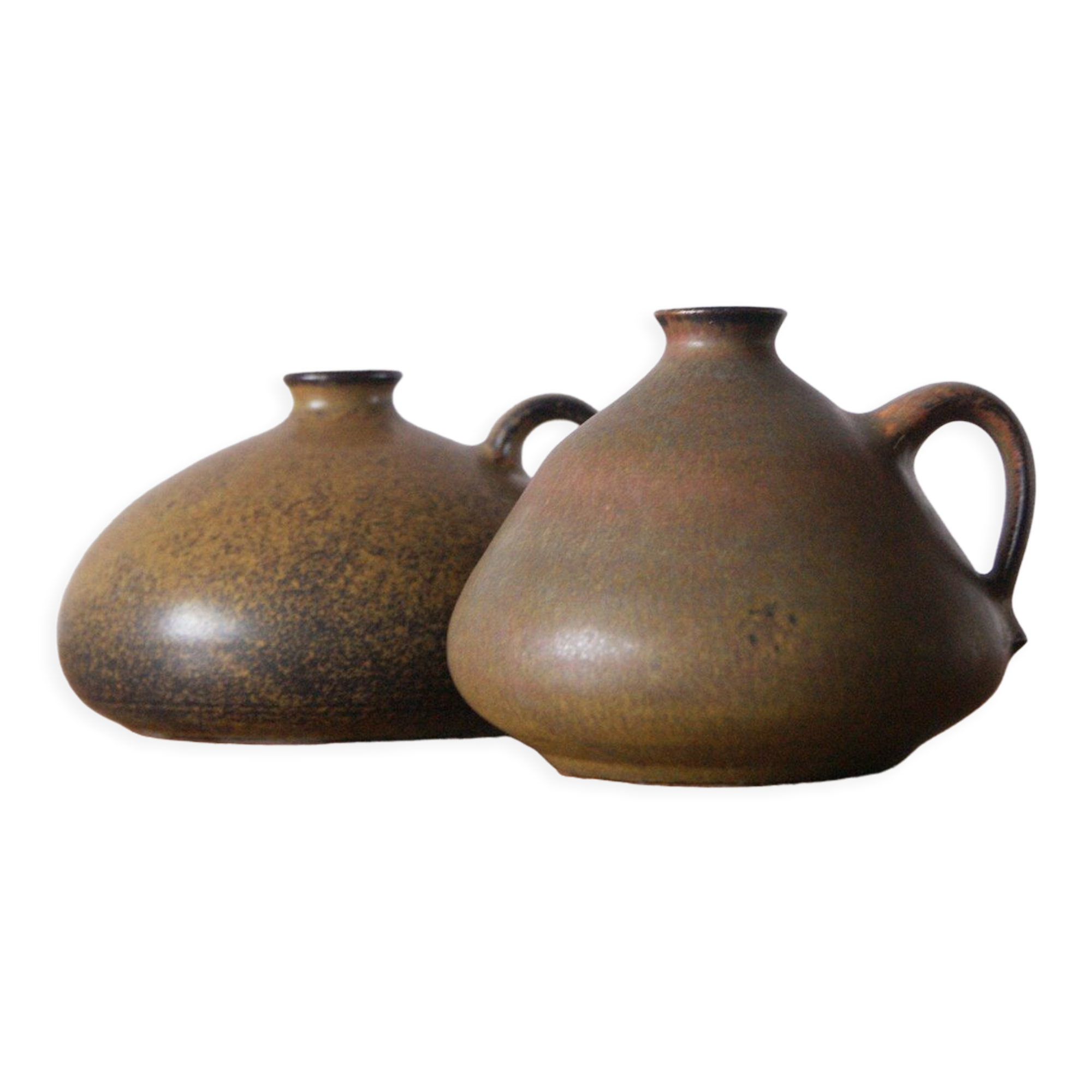 Ceramic Vases by Gisela & Walter Baumfalk for Töpferei Baumfalk, Set of 2