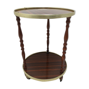 Desserte ronde roulante formica