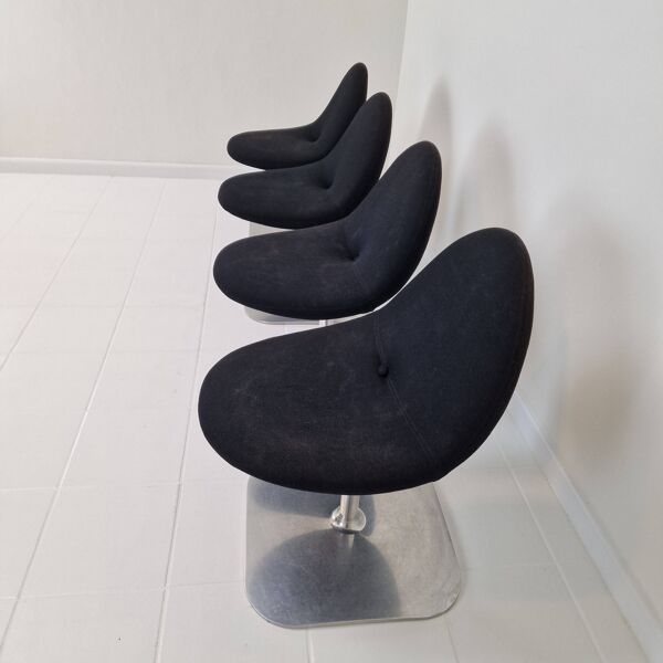 Set of 4 Artifort ''Conco'' Chairs, Michel van der Kley 2006