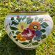 Vintage longchamp floral pot pot cover