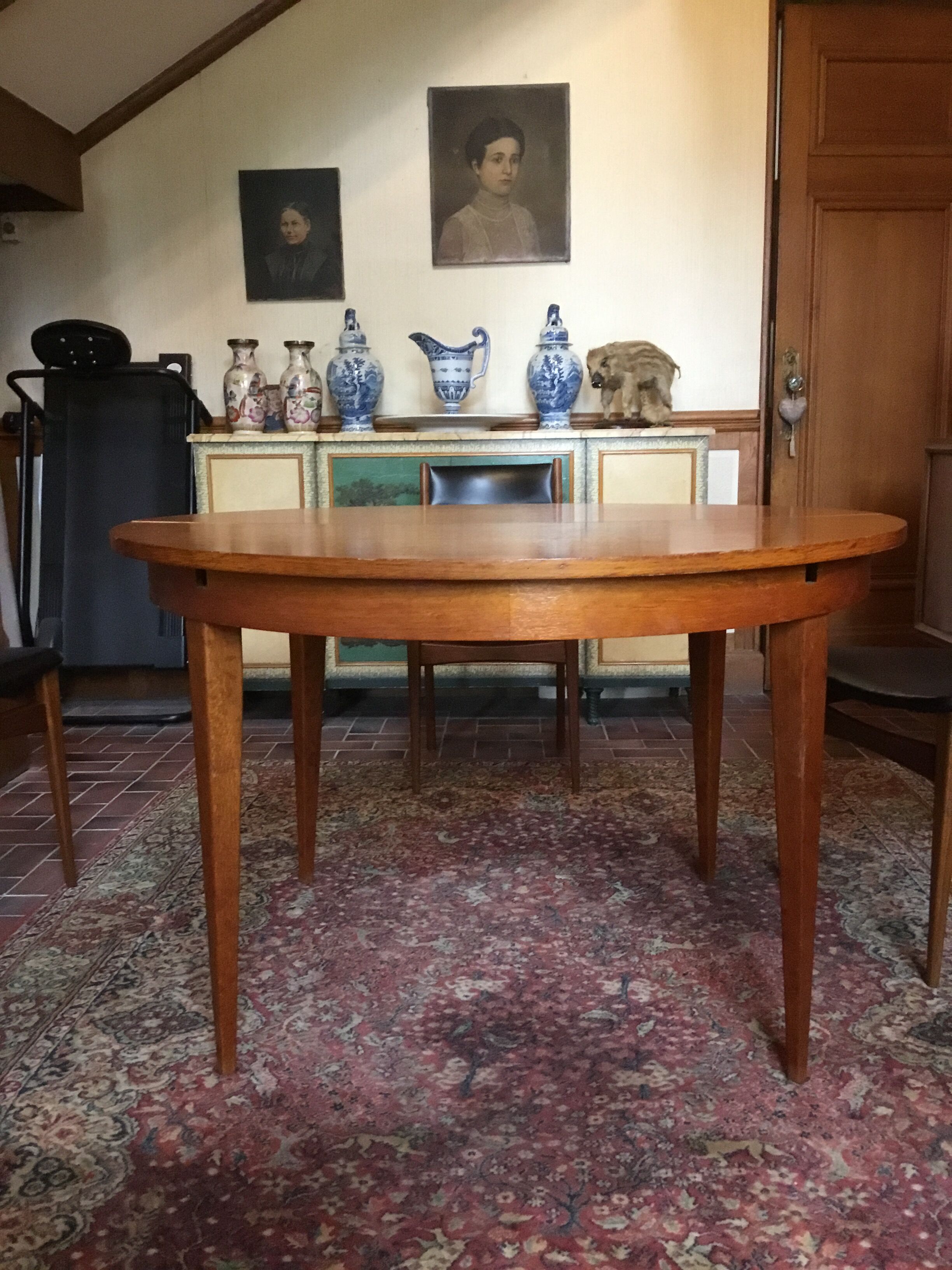 Vintage extension table