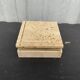 Cerri Nestore travertine box, 1970s