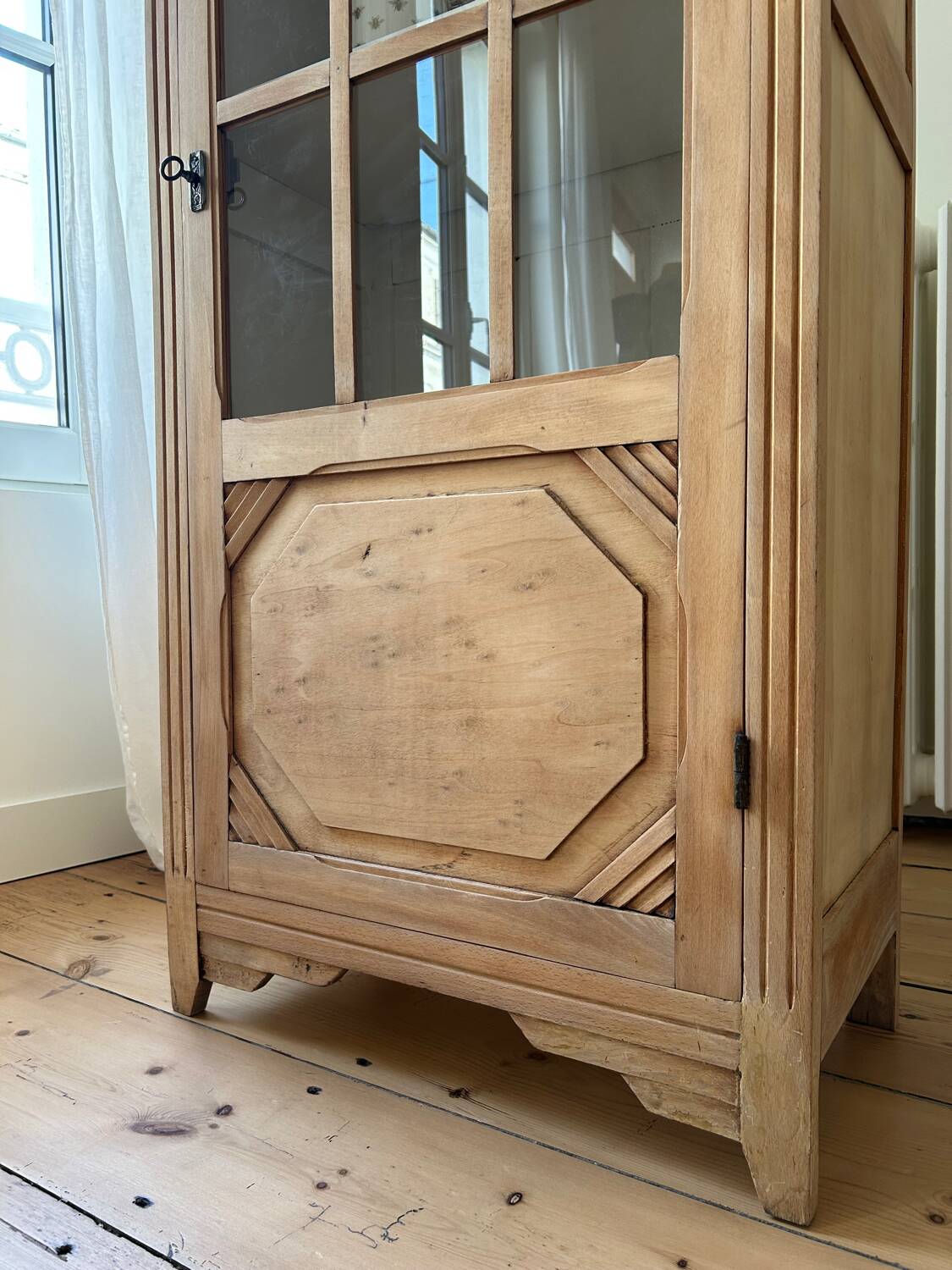 Art Deco Glass Cabinet (renovated)
