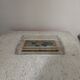 Ashtray Air France old glass planisphere