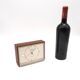 Mid century minimalist teak desk clock by junghans ato mat danish modern