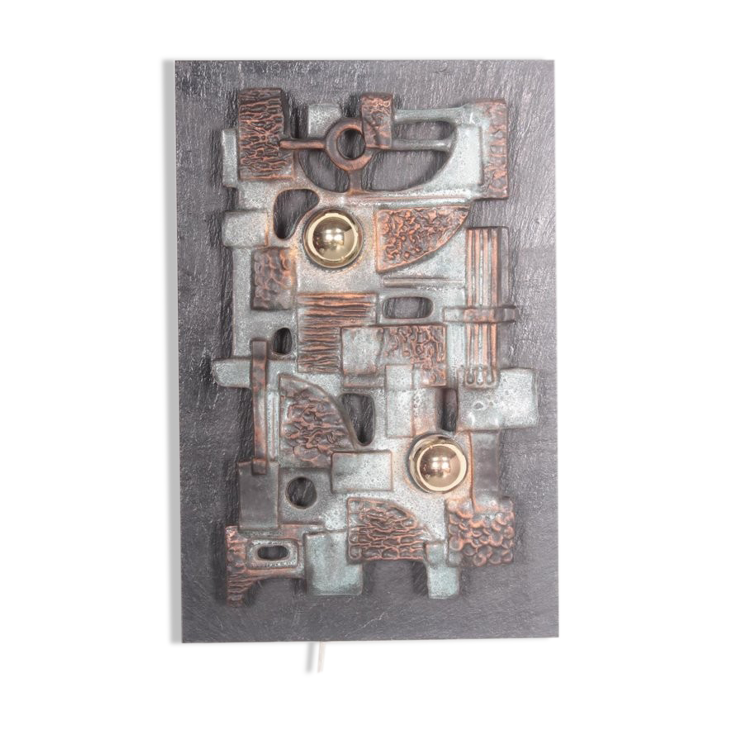 Vintage brutalist sculpture