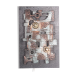 Vintage brutalist sculpture