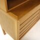 Scandinavian oak library, Alf Svensson, Sweden, 1960