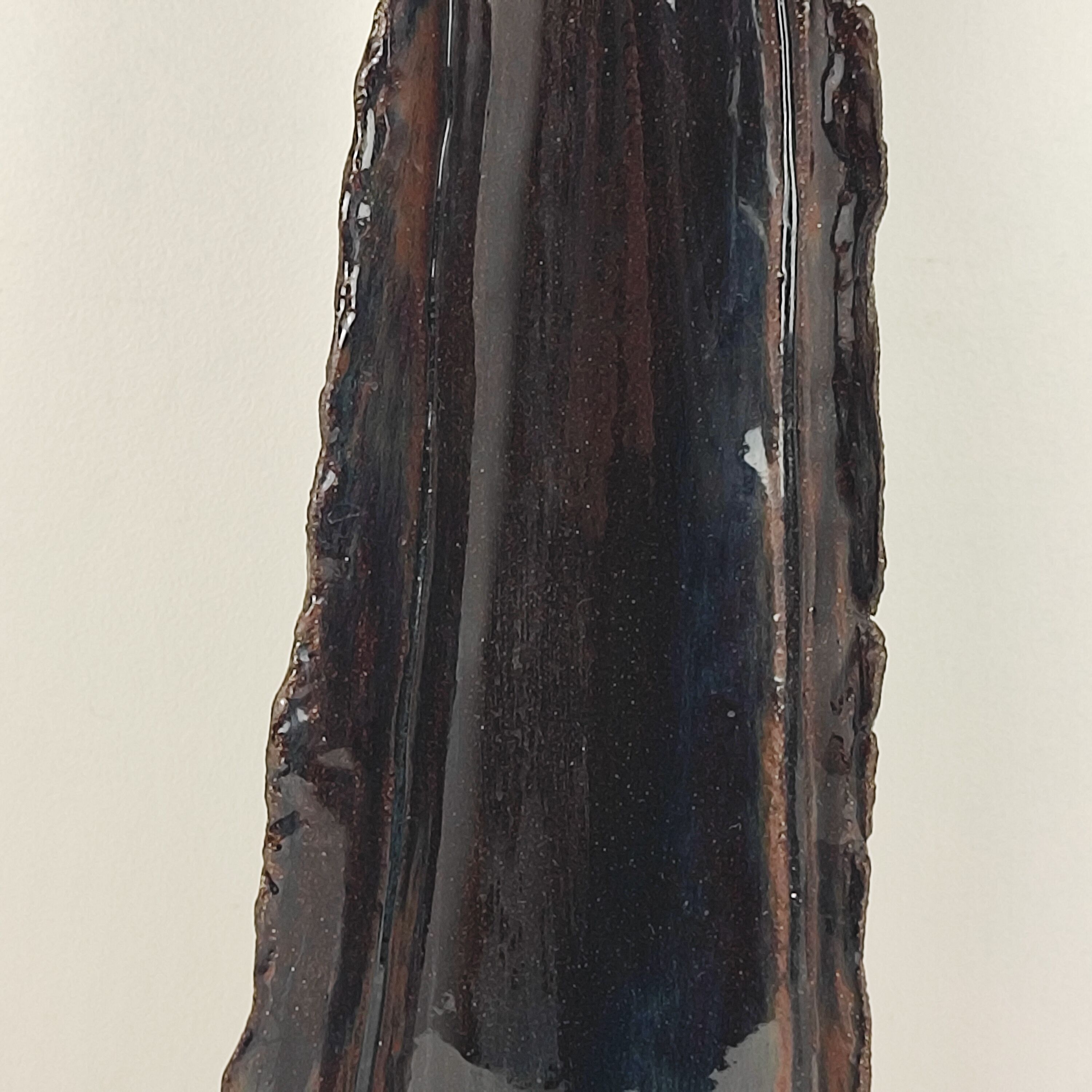 "Brutalist" ceramic vase