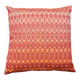 Orange red Kachin cushion