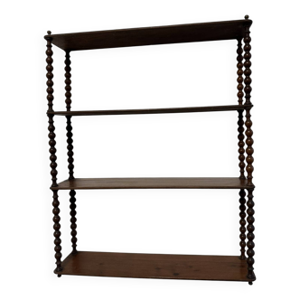 Mahogany wall shelf