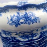 Magnifique ancien service semi porcelaine anglaise Ridgways modèle rose
