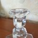 Val-saint-lambert crystal candlestick