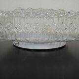 Square glass ceiling light