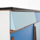 Willy Van Der Meeren, Blue Two-Tone Kitchen Cabinet for Tubax