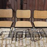 Set of 6 B32 Dining Chairs by Marcel Breuer