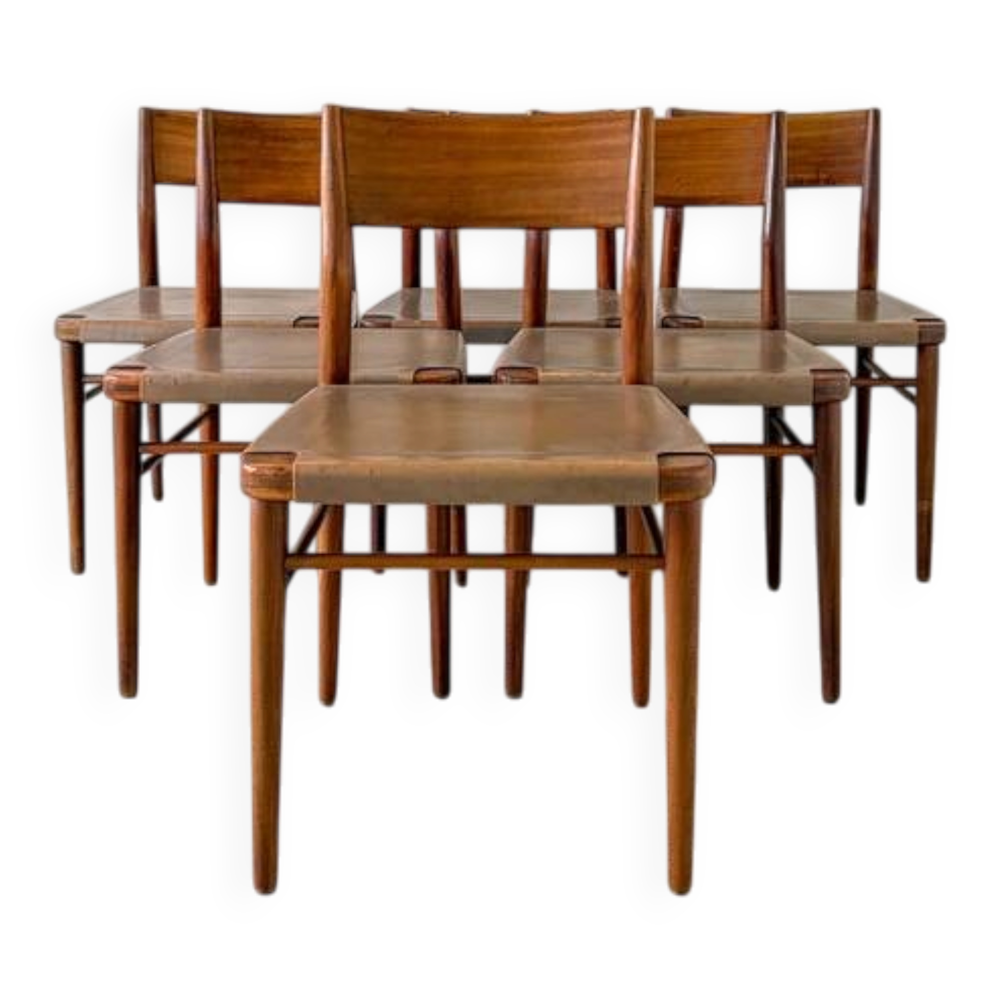 Georg Leowald dining chairs - set of 6